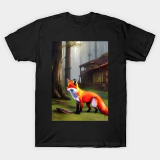 COUNTRY CABIN FOX T-Shirt